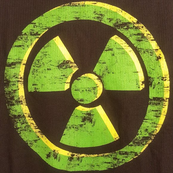 MARVEL LONG SLEEVE Thermal SHIRT - THE INCREDIBLE HULK RADIOACTIVE - Picture 2 of 4